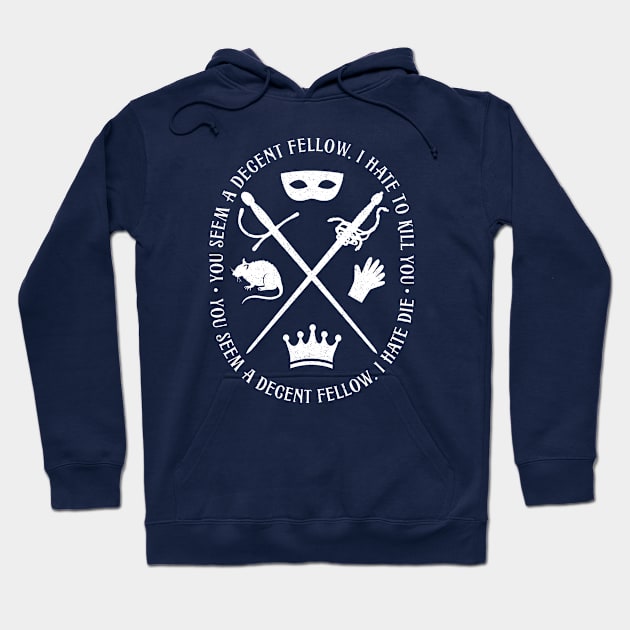 Decent Fellow Hoodie by NinthStreetShirts